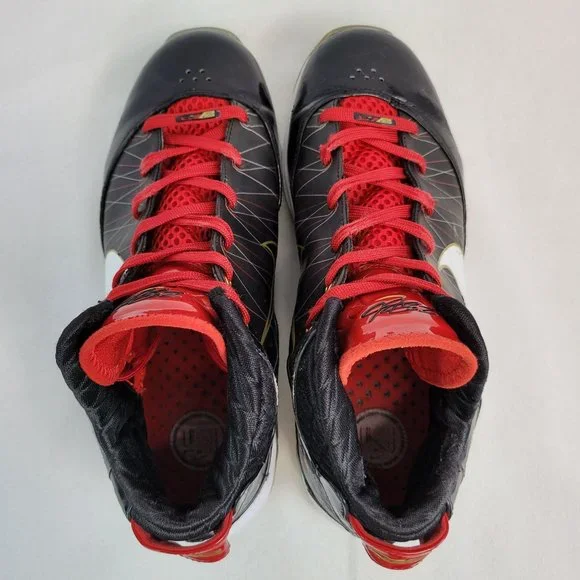 Nike LeBron 7 VII PS 2010 Bred Black Red 407639-002 US Size 10 display picture 2